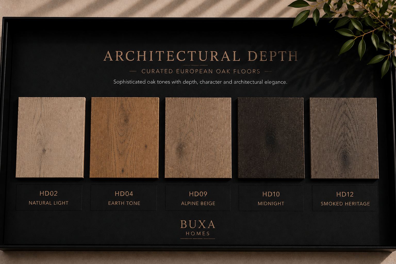 Architectural Depth Sample Box