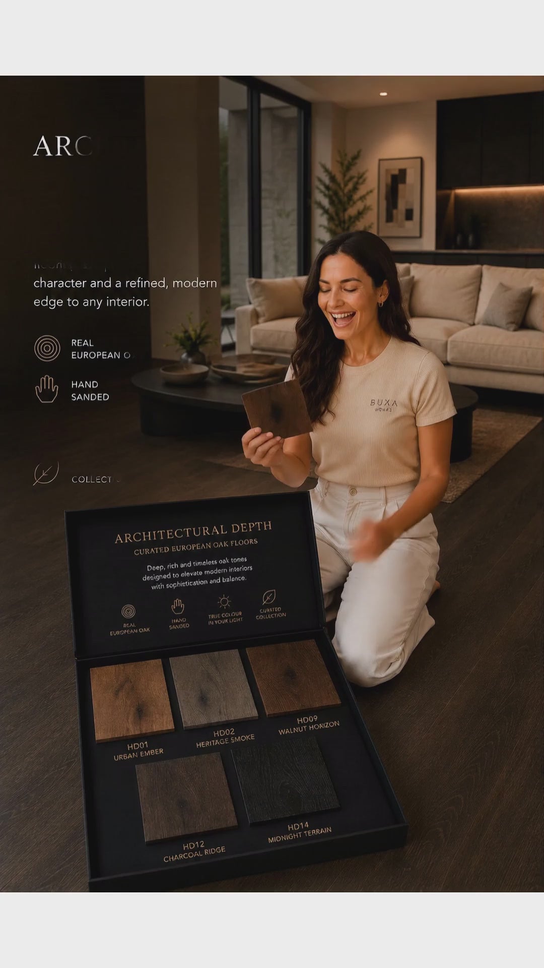 Architectural Depth Sample Box