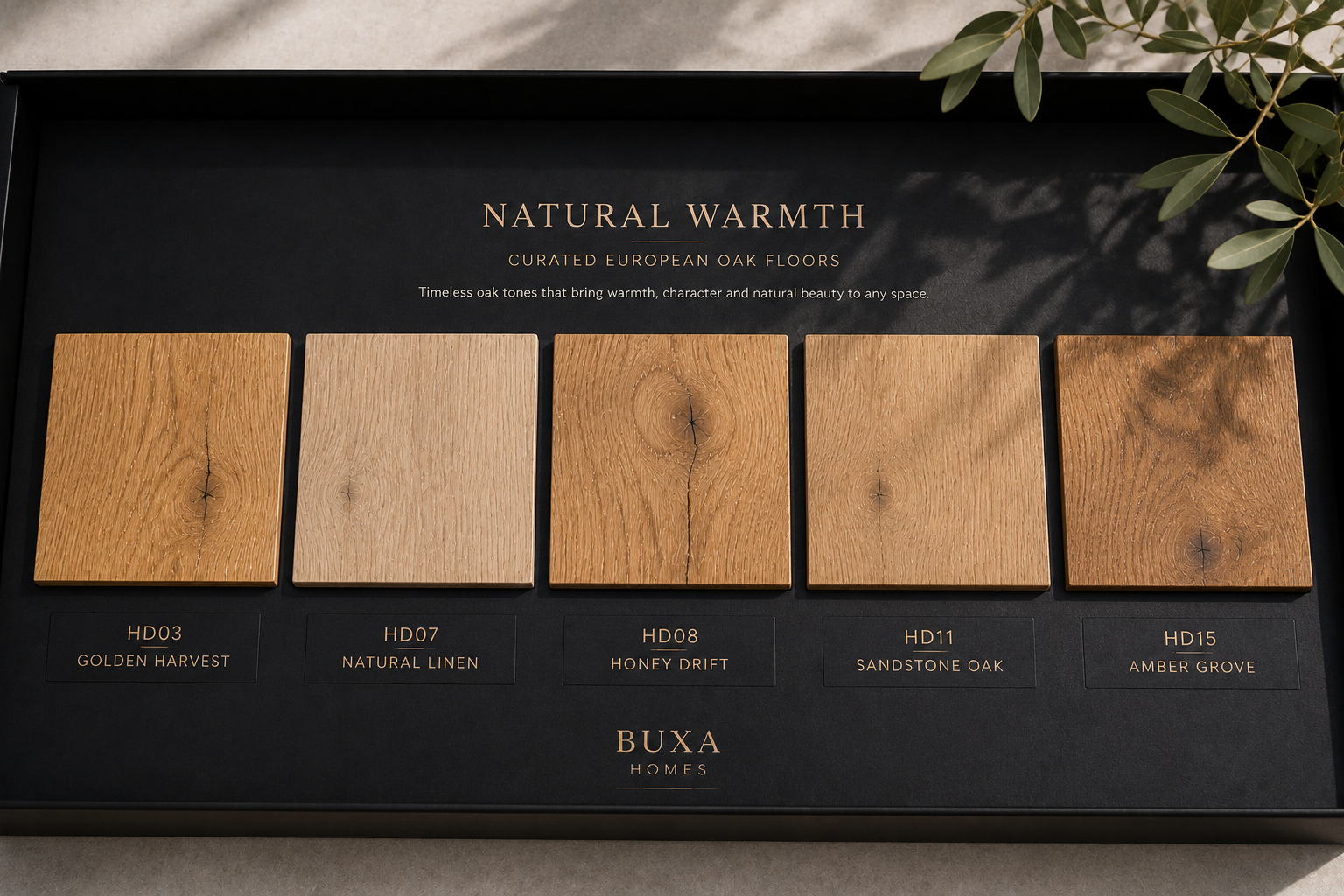 Natural Warmth Sample Box