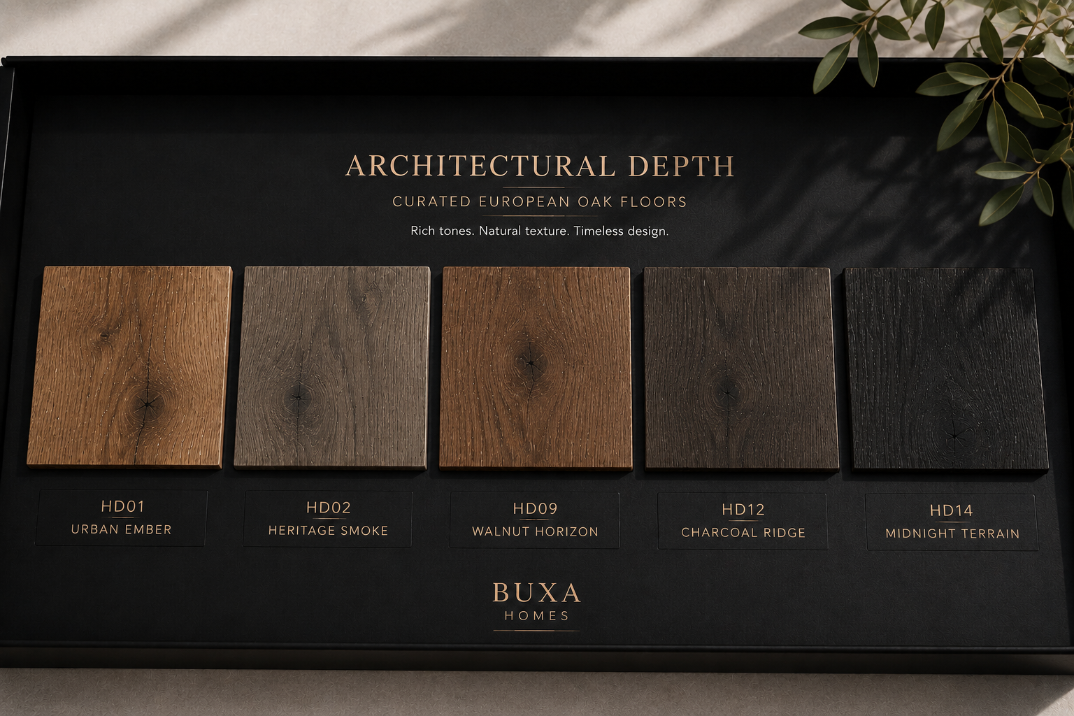 Architectural Depth Sample Box